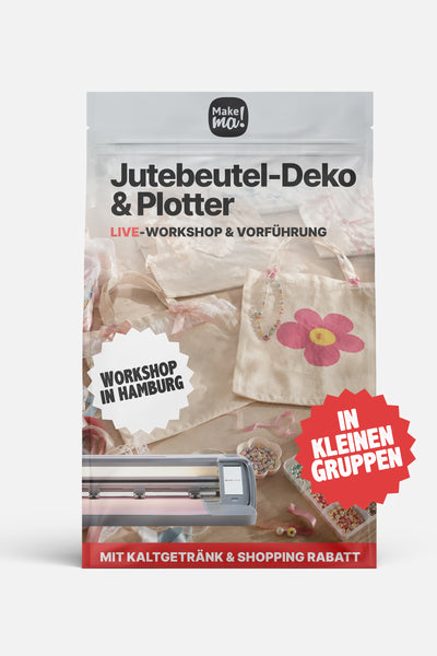 Workshop: Jutebeutel Dekorieren + Plotter-Vorführung