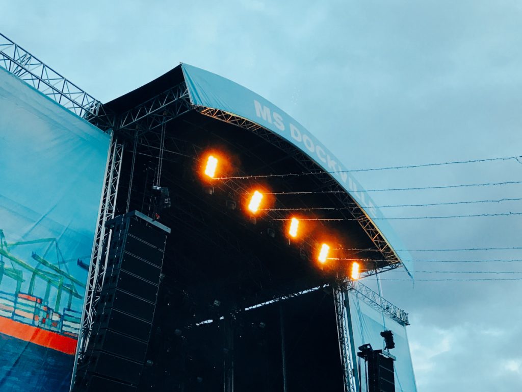 Die Grossschot Bühne auf dem MS Dockville 2017