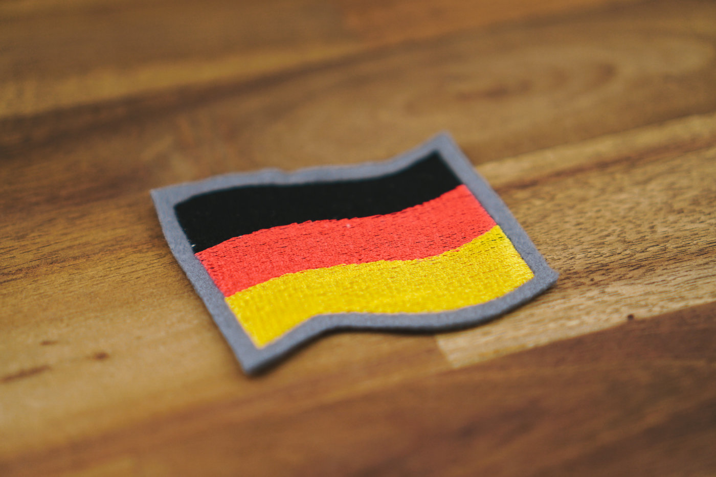 Stickdatei Deutschland Flagge