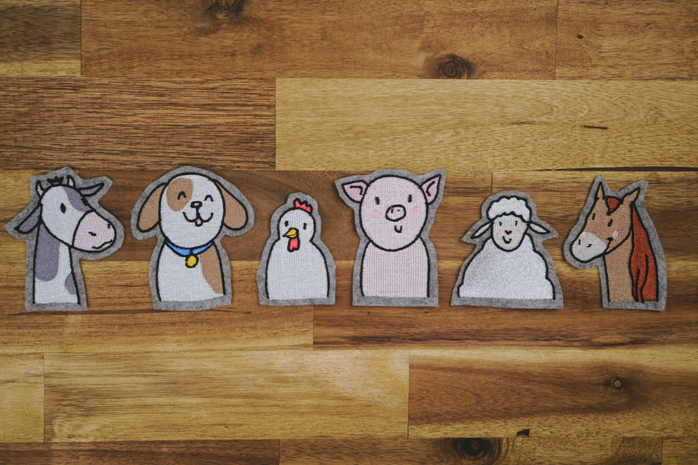 6x Stickdateien Tiere »Bauernhof« (SET) »Make Ma!«