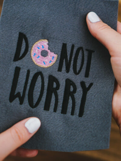 Stickdatei donut worry
