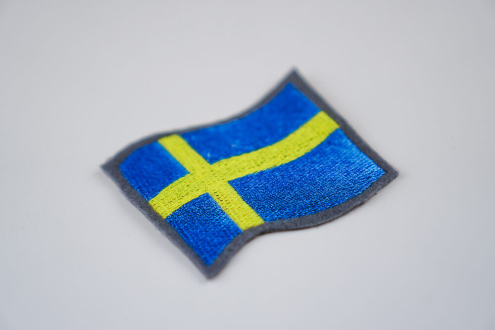Stickdatei Flagge Schweden
