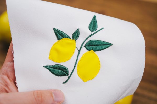 Stickdatei Zitronen / Limonen
