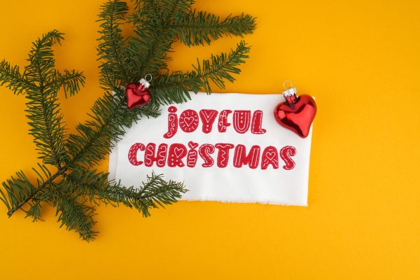 Stickdatei zum Thema Weihnachten (Joyful Christmas)