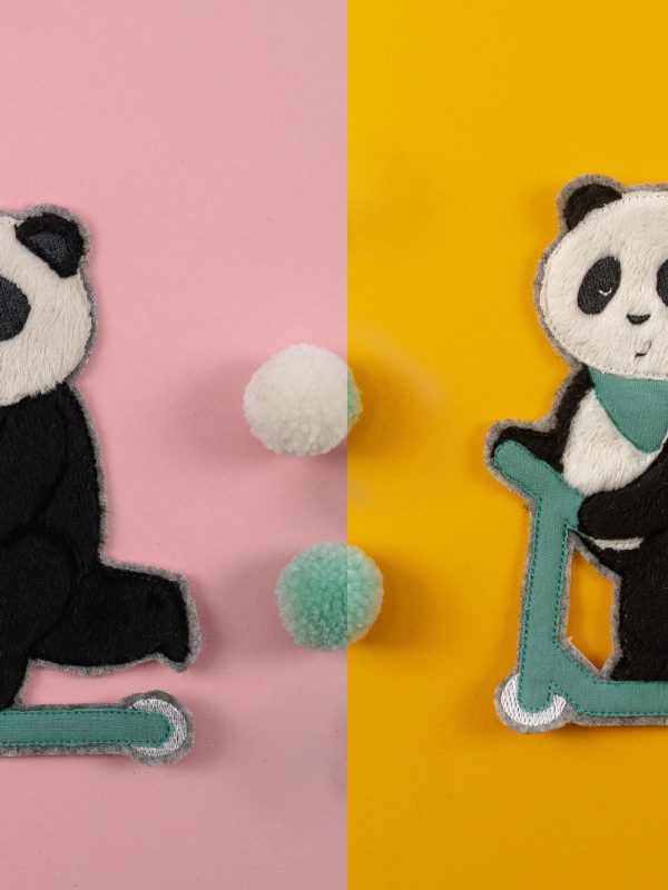 Stickdateien Panda
