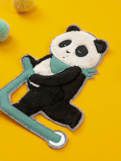 Applikation Panda sticken