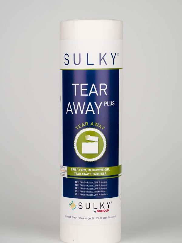 Sulky TEAR AWAY PLUS (25 cm x 10m) weiß