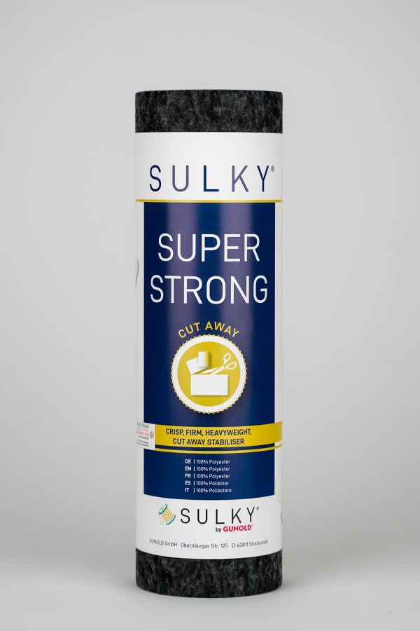Schneidvlies SUPER STRONG von SULKY in schwarz