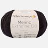 Handstrickgarn »Merino Extrafine 120« von Schachenmayr in Farbe schwarz (00199)