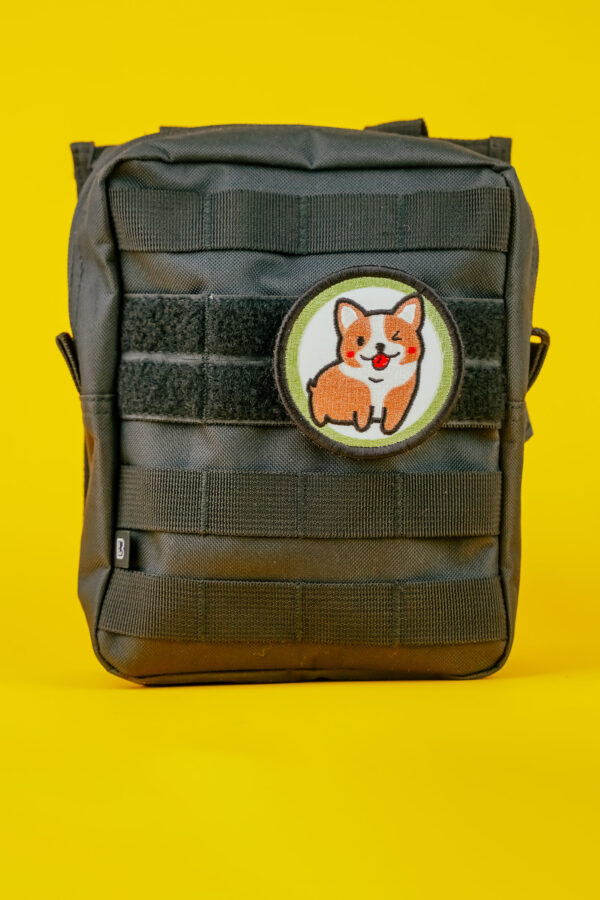 Klätsch »Hund« Klettpatch auf Tasche
