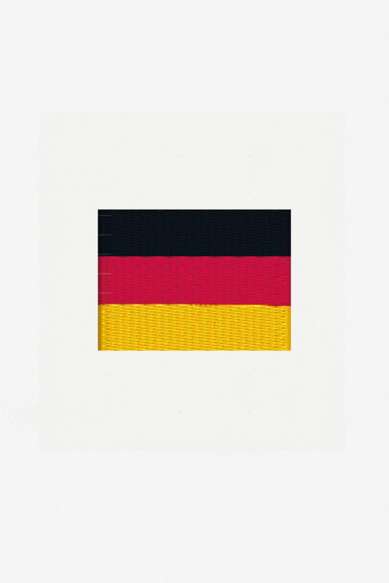 Stickdatei Deutschlandflagge